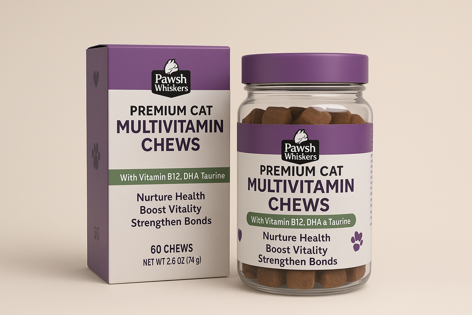 Premium Cat Supplements — Liquid